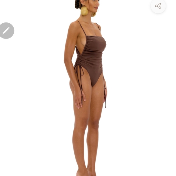 ANDREA IYAMAH HADAN COCOA ONE PIECE SWIMSUIT - Picture 6 of 13